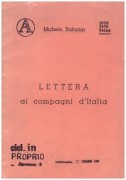 lettera ai compagni d'italia