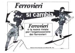 Ferrovieri si cambia, manifesto