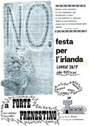 Festa per l'Irlanda ..., manifesto