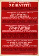 Attività anarchica, manifesto