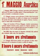 1° Maggio anarchico, manifesto