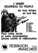 Pour notre survie et notre emancipation luttons contre la militarisation, manifesto