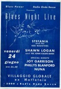 Blues night live, manifesto