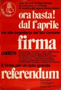 8 firme per un solo grande referendum