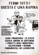 fermi tutti questa è una rapina, manifesto