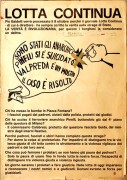 Pio Baldelli, processato, manifesto