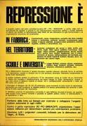 Repressione è, manifesto