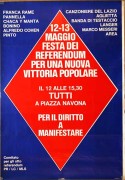 Festa dei referendum. manifesto