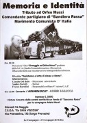 Orfeo Mucci, partigiano, manifesto
