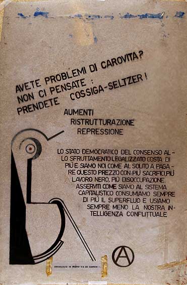 Carovita, Cossiga-Seltzer - Manifesto