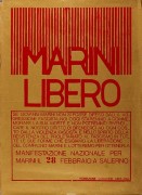 Marini libero, manifesto