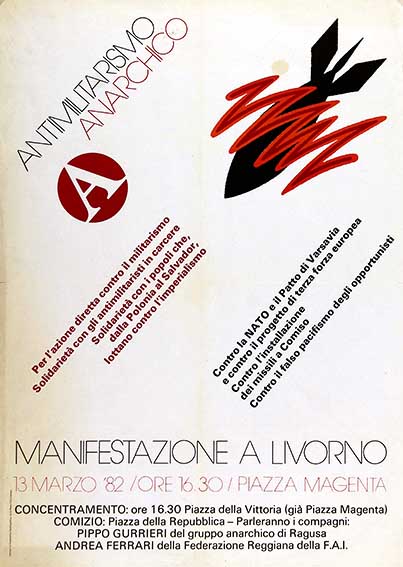 antimilitarismo anarchico, manifesto