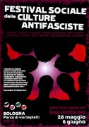 Festival sociale delle culture antifasciste, manifesto