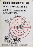 Occupation non violente du site nucleare de Malville, manifesto