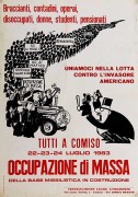 occupazione base missilistica manifesto