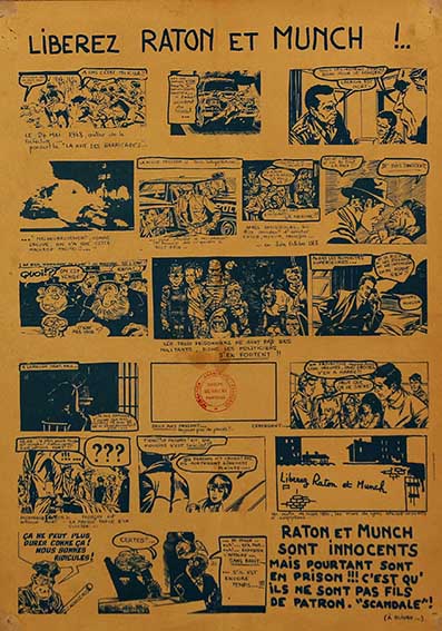 Liberez Raton et Munch!, manifesto