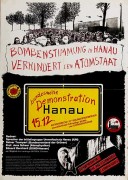 Bomben stimmung in Hanau ..., manifesto