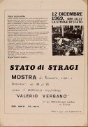 Stato di stragi, manifesto