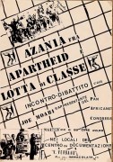 Azania fra apartheid e lotta di classe, manifesto