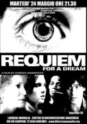 requiem for a dream, locandina proeizione