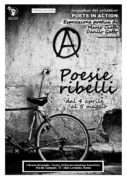 locandina esposizione poetica Poesie Ribelli