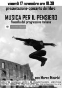 locandina concero presentazione libro musica per il pensiero