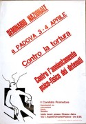 contro la tortura, manifesto