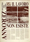 Il lavoro non esiste, manifesto