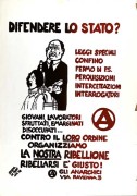 Difendere lo stato? manifesti