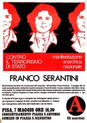 franco serantini, Manifesto