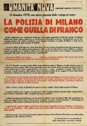 la polizia di milano come quella di franco manifesto