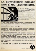 la sovversione sociale non è mai terrorismo manifesto