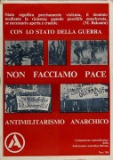contro lo stato della guerra manifesto