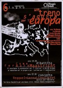 un treno s'aggira per l'europa manifesto