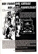 Noi fuori dal gregge, noi fuori legge, manifesto