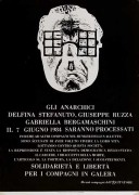 Stefanuto, Ruzza, Bergamaschini saranno processati, manifesto