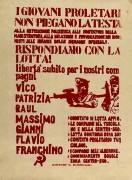 Libertà subito per i nostri compagni, manifesto