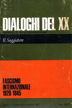 DIALOGHI DEL XX - ANNO I NUMERO 1 