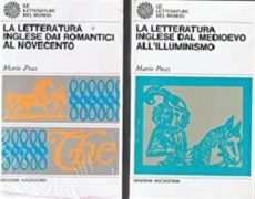 La letteratura inglese dal Medioevo all'illuminismo e la letteratura inglese dai Romantici al Novecento