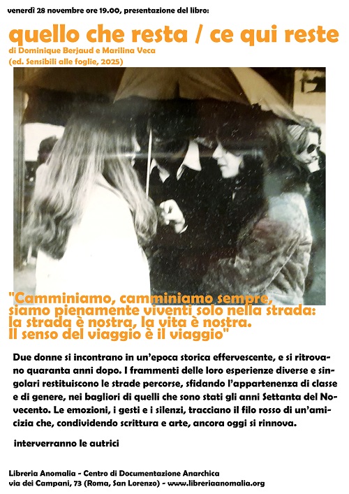 “Quello che resta / Ce qui reste”