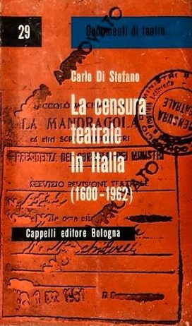 La censura teatrale in Italia (1600-1962)